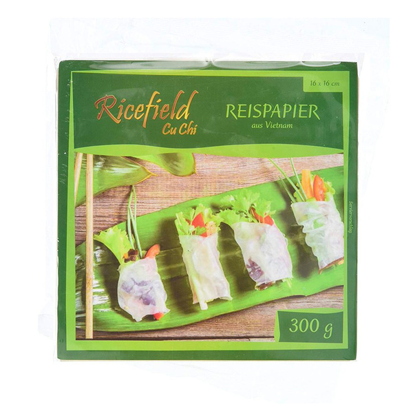 rice paper cake squared 16cm 300gr