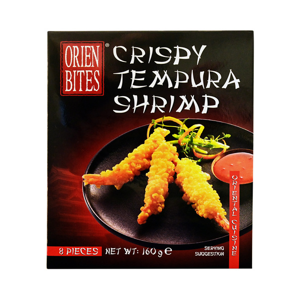 crispy tempura shrimp  8 pcs 160gr