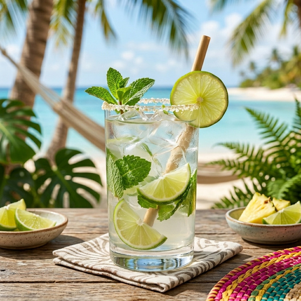 TROPICAL COCONUT MOCKTAIL
