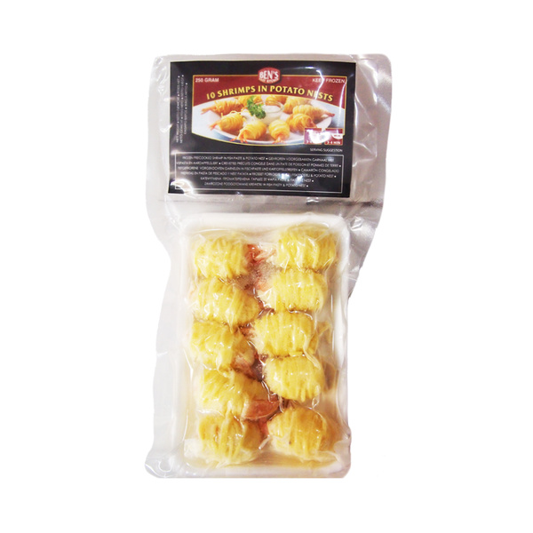 SHRIMP POTATO NESTS  10X25GR 250gr