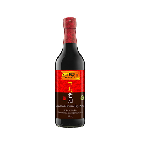 soy sauce dark, mushroom, supreme 500gr/500ml