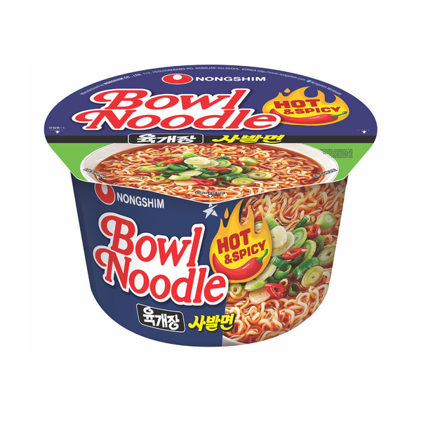 INSTANT NOODLE HOT& SPICY CUP 100gr