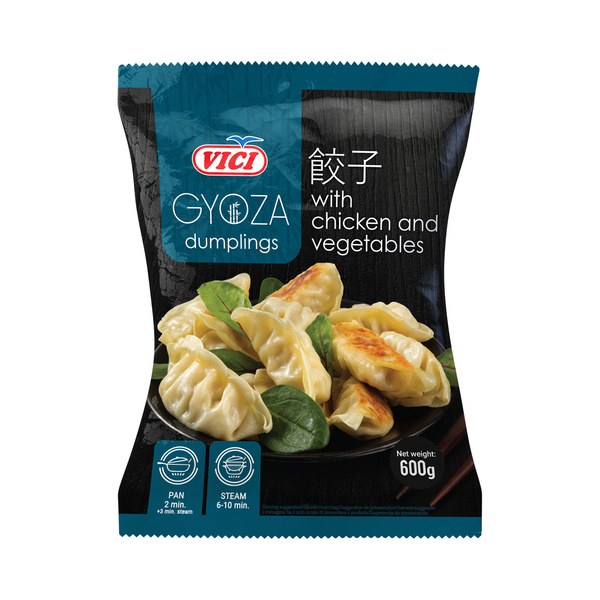 vegetables & chicken gyoza dumplings 30 pcs 600gr