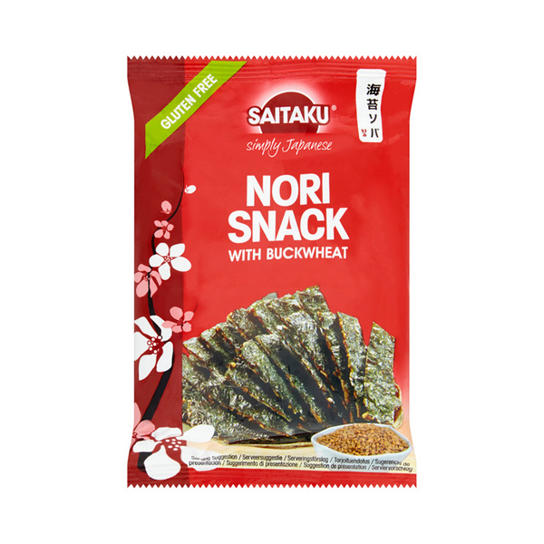 nori snack with buckwheat