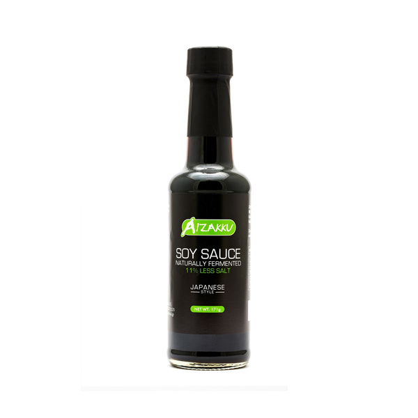 SOY SAUCE 11% LESS SALT, JAPANESE STYLE, NATURALLY FERMETED