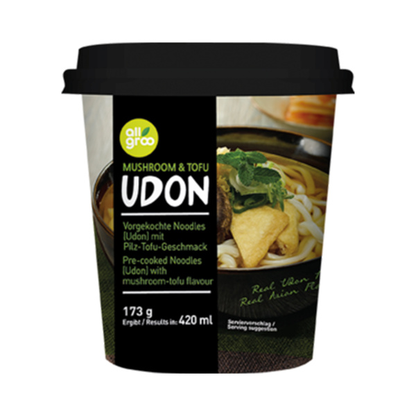 UDON INSTANT NOODLE MUSHROOM AND TOFU FLAVOR CUP