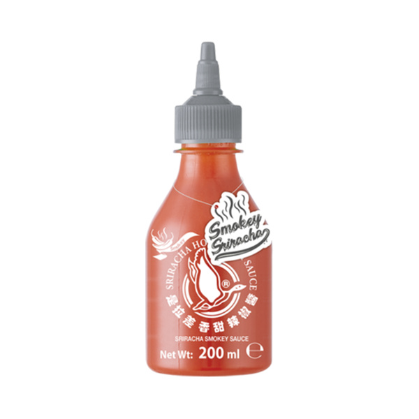 CHILI SAUCE HOT, SMOKEY, SRIRACHA 225gr/200ml