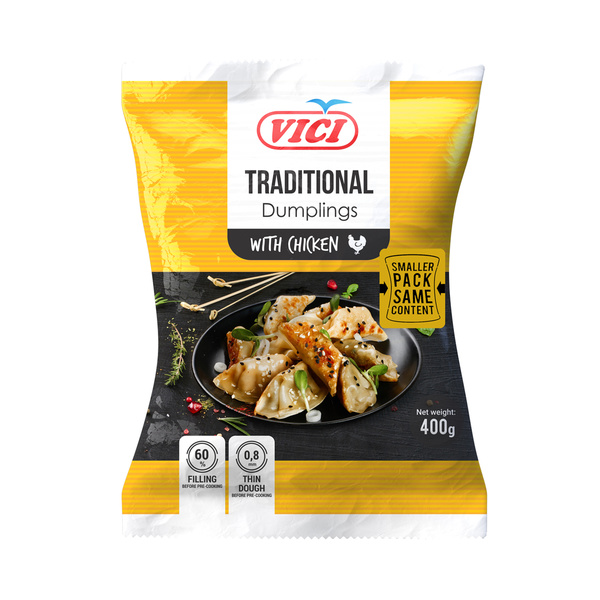 CHICKEN DUMPLING TRADITIONAL 30pcs 400gr