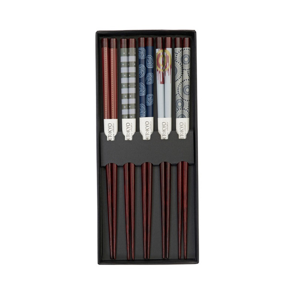 chopstick mixed designs set/5 1Set