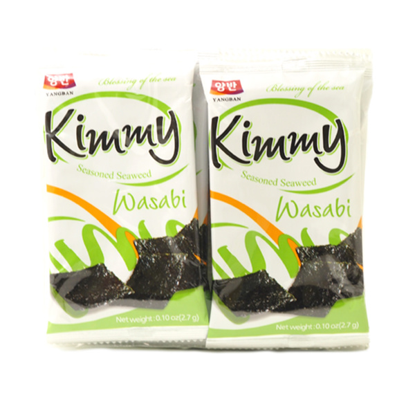 SEASONED SEAWEED WASABI 216gr