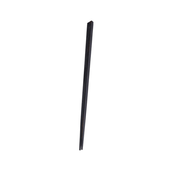 wooden chopstick dark brown, japanese style, square 1 pair, 23.5cm 1Pc