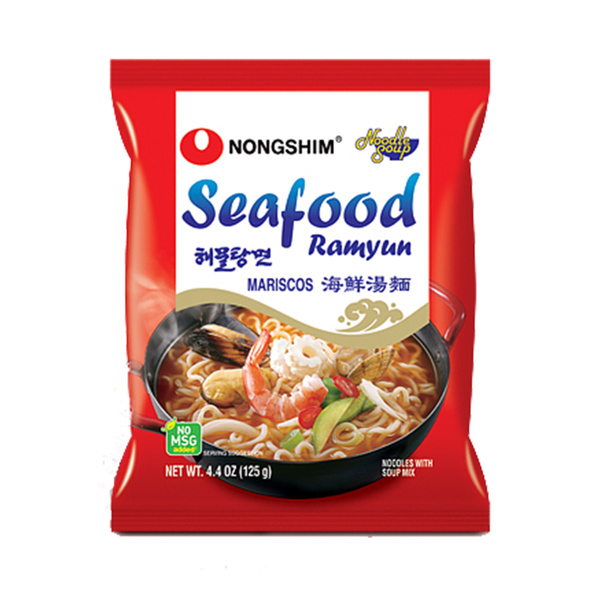 seafood ramyun instant noodle 125gr