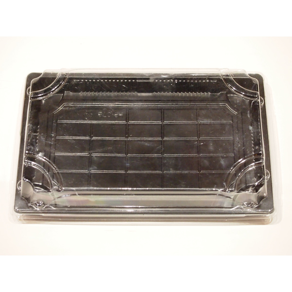 SUSHI TAKE AWAY BOX 221X138X20MM, 50SET, EXTRA LARGE