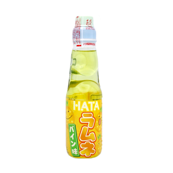 PINAPPLE FLAVOR RAMUNE DRINK 200gr/200ml