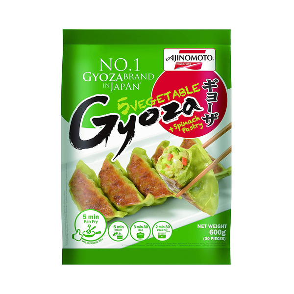 5 VEGETABLE & SPINACH GYOZA  30PCS