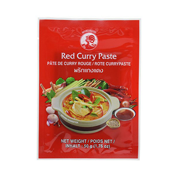 CURRY PASTE RED 50gr
