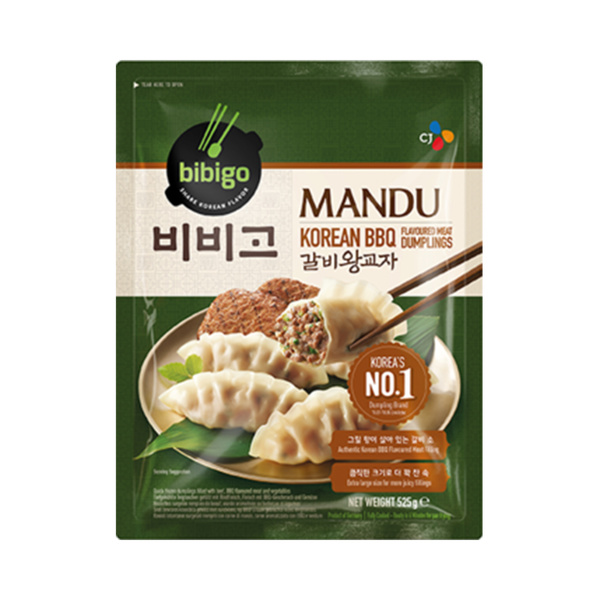 korean bbq dumpling mandu 15pcs 525gr