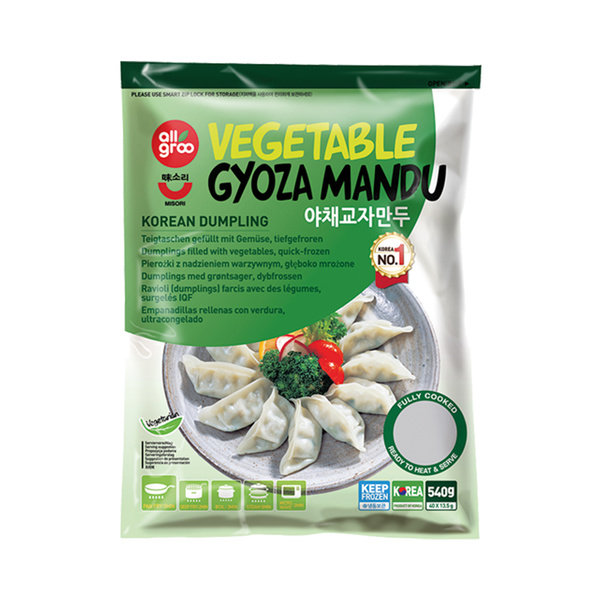 vegetable gyoza mandu korean dumpling 40pcs