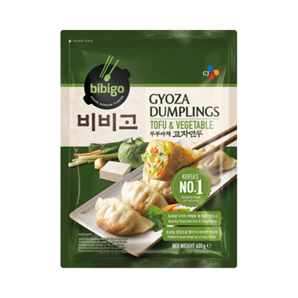 tofu & vegetable dumpling gyoza (mandu) 30pcs