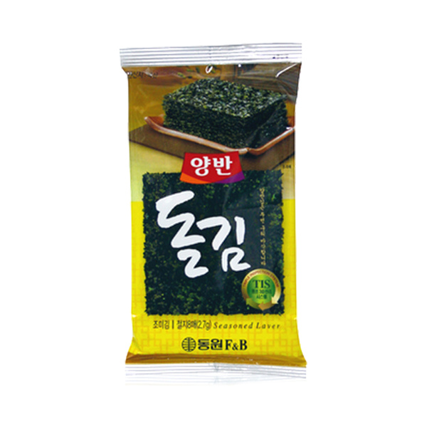 seaweed roasted, seasoned 8x3.5g 28gr