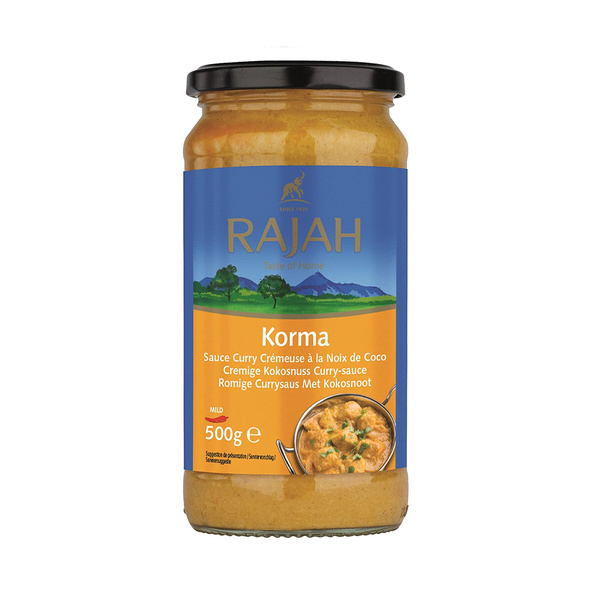 CURRY SAUCE KORMA MILD, WITH COCONUT 500gr