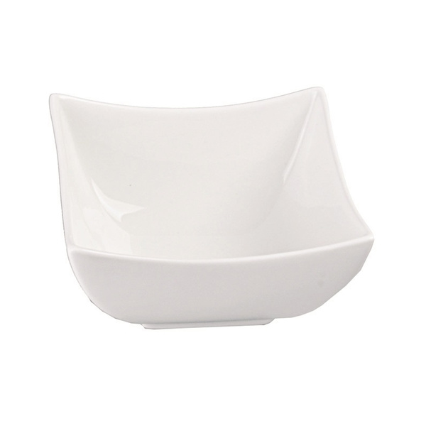 BOWL SQUARE, WHITE 11.5 X 11.5 X6.1 CM