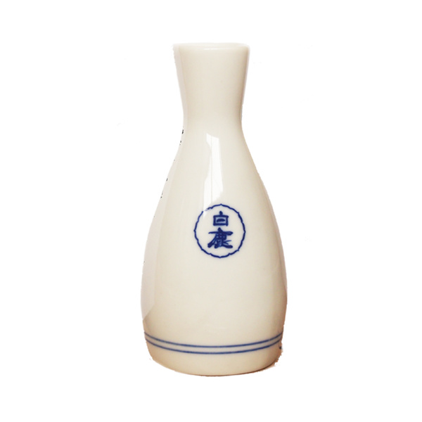 sake pitcher blue, porcelain