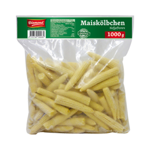 BABY CORN  7-10CM, D:20MM, IQF