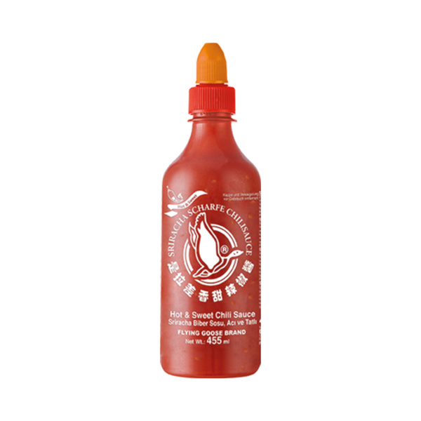 CHILI SAUCE HOT & SWEET, SRIRACHA 525gr/455ml