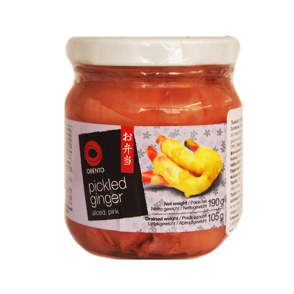 pickled ginger pink, sliced 190gr