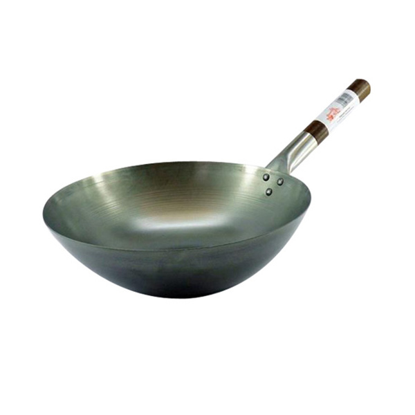 WOK FLAT BOTTOM 30.5CM 1Pc