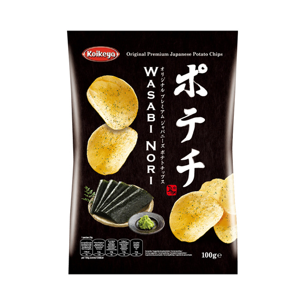 wasabi-nori chips 100gr