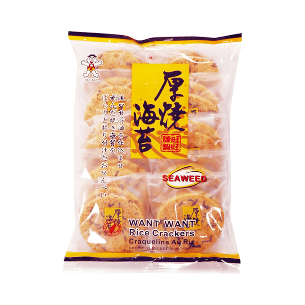 rice crackers seaweed 160gr