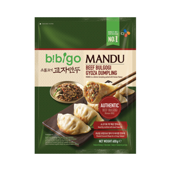 beef & vegetable dumpling (beef bulgogi), gyoza (mandu) 600gr