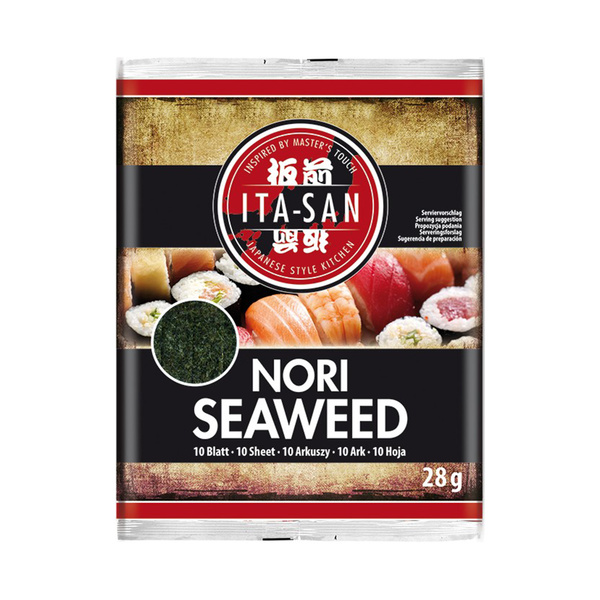 SUSHI NORI SEAWEED ROASTED 10SHT