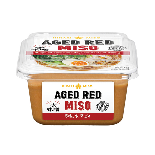 aged red miso paste bold & rich 300gr