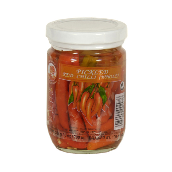 pickled red chili whole 227gr