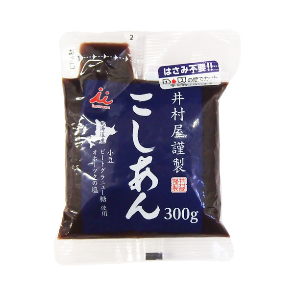 BEAN PASTE NO SKINS, RED 300gr