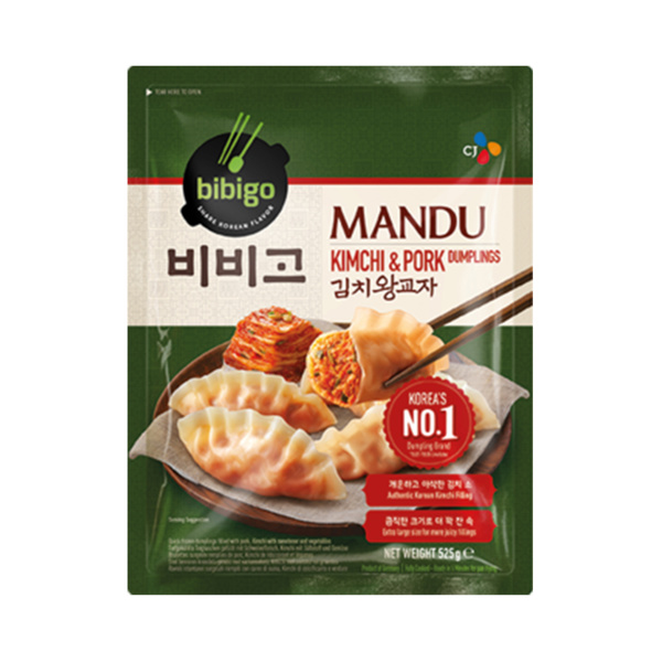 KIMCHI & PORK DUMPLING MANDU 525gr