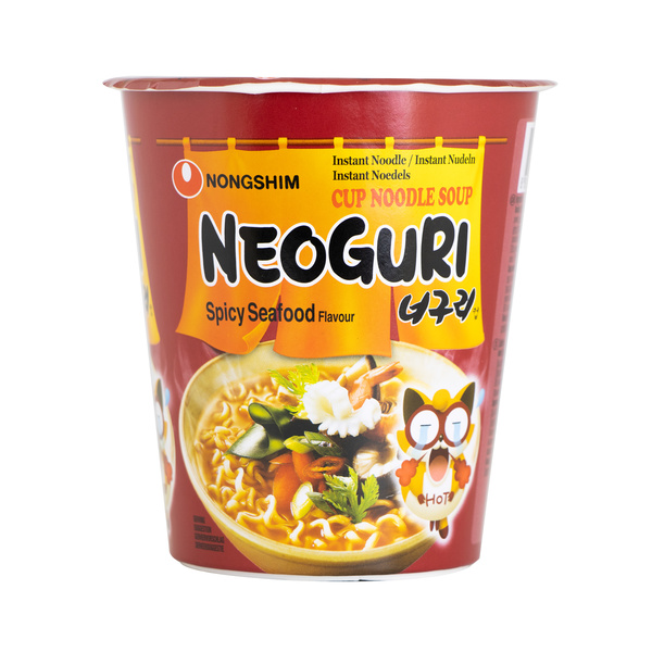seafood instant noodle hot, neoguri 62gr