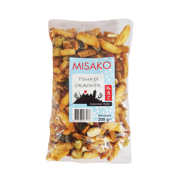 nori rice & peanut cracker 200gr
