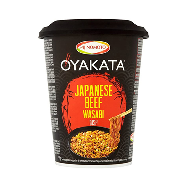 BEEF WASABI DISH INSTANT NOODLE  CUP 93gr