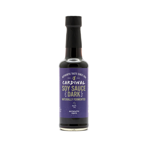 soy sauce dark, naturally fermeted 174gr/150ml