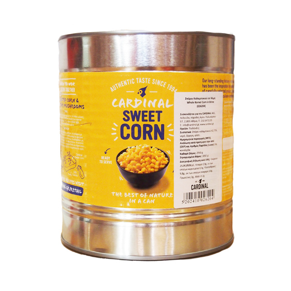 sweet corn kernel (whole) 2950gr