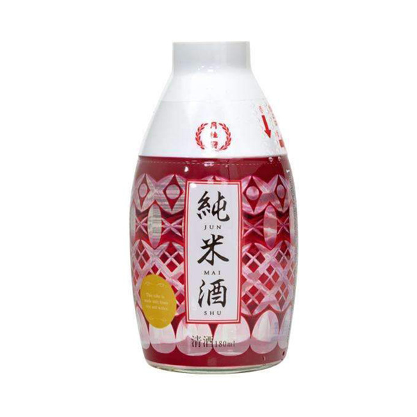 SAKE WITH SMALL GLASS ALC 13.5% 180gr/180ml