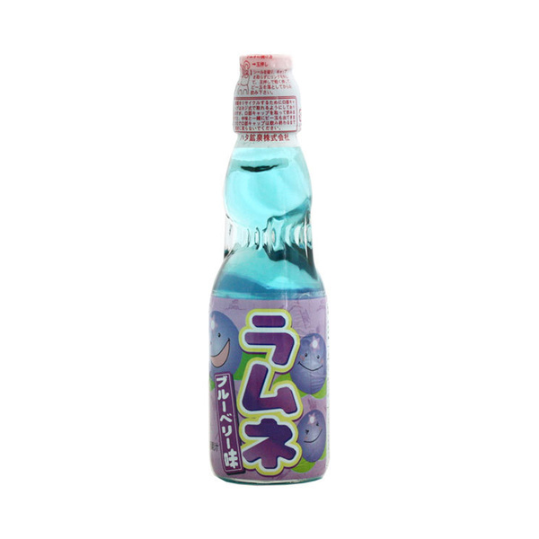 blueberry flavor drink ramune 200gr/200ml