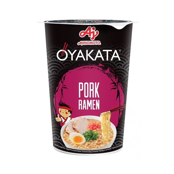 oyakata instant noodle pork flavor cup 83gr