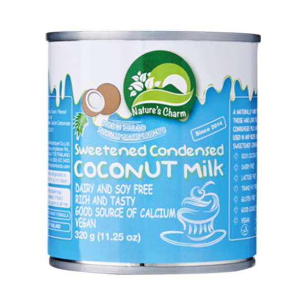 coconut milk condensed, sweetened
