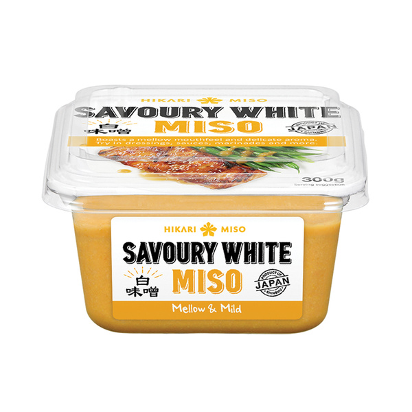 savoury white miso paste mellow & mild 300gr