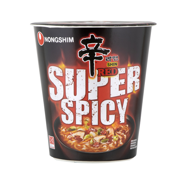 SHIN RED INSTANT NOODLE SUPER SPICY CUP